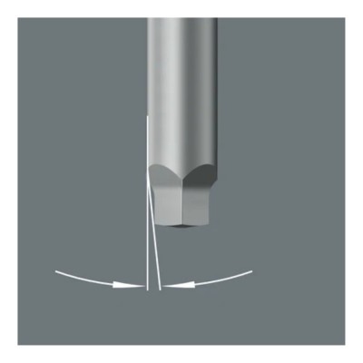 Atsuktuvo antgalis WERA 868/4 3x50mm