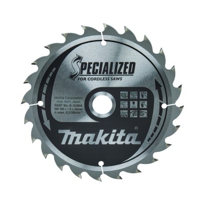 Medžio pjovimo diskas MAKITA 165x20x1,5 24T 20 