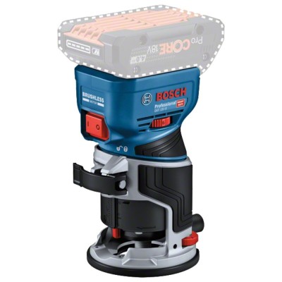 Akumuliatorinis frezeris BOSCH GKF 18V-8 Kit Solo LB