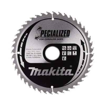 Pjovimo diskas medienai MAKITA190x30x1,45mm 44T 23 