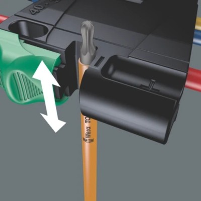 Spalvotų šešiakampių raktų rinkinys WERA 967/9 TORX BO