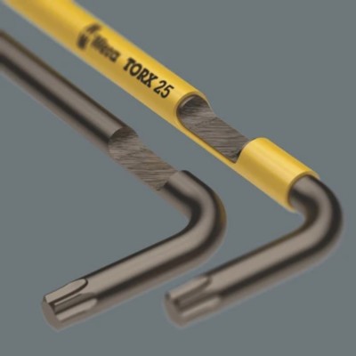 Spalvotų šešiakampių raktų rinkinys WERA 967/9 TORX XL HF