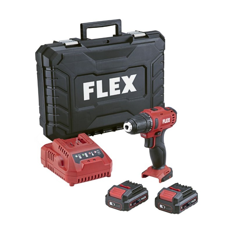 Akumuliatorinis suktuvas-gręžtuvas FLEX DD 2G 10,8V LDBC