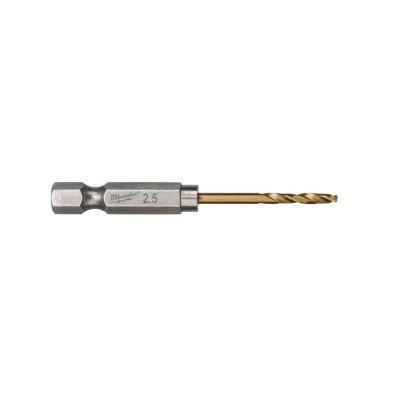 Metalo grąžtai MILWAUKEE Shockwave HSS-G TIN, 2vnt. 4,0 mm