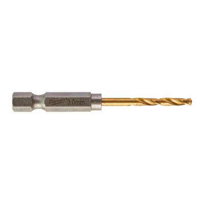 Metalo grąžtai MILWAUKEE Shockwave HSS-G TIN, 2vnt. 4,0 mm