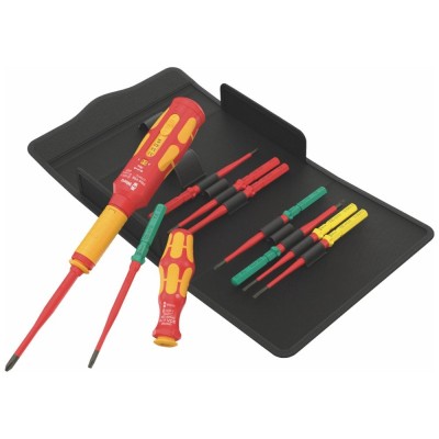 11 dalių atsuktuvų rinkinys elektrikams WERA Safe-Torque Speed Basic 2