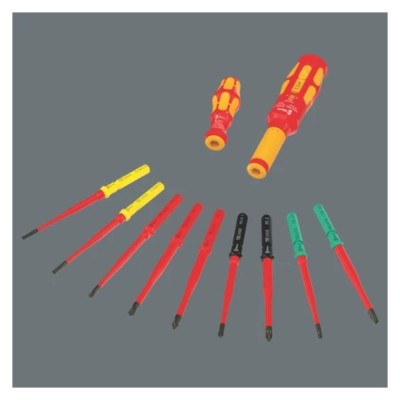 11 dalių atsuktuvų rinkinys elektrikams WERA Safe-Torque Speed Basic 1