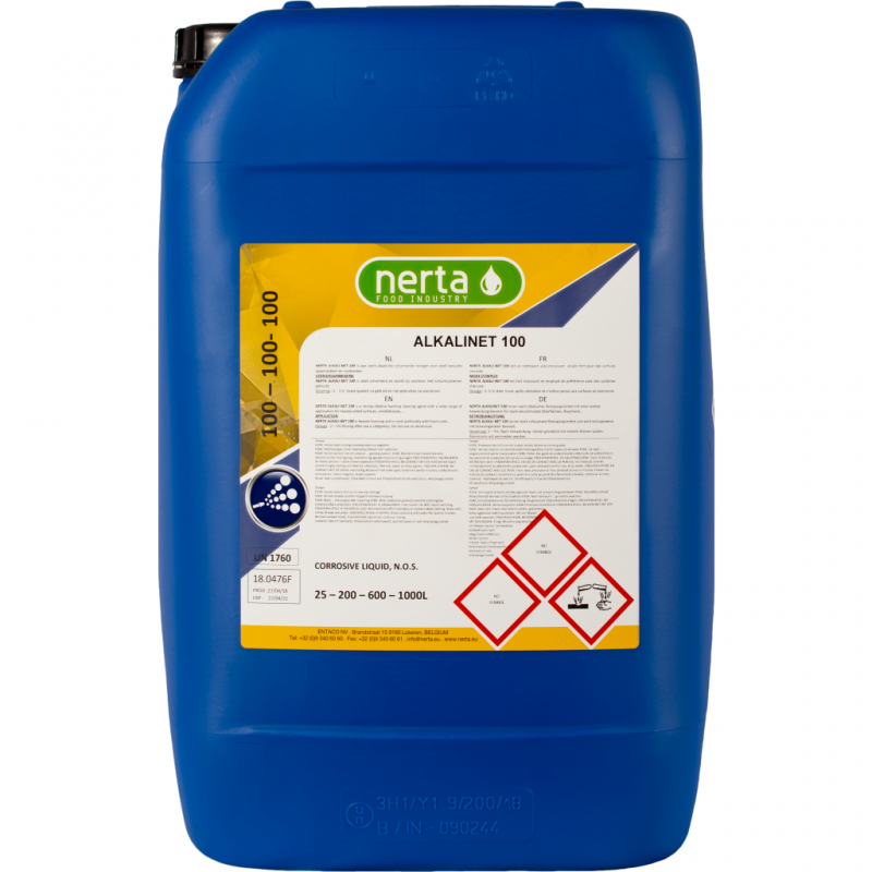 Šarminis ploviklis ALKALINET 100 NERTA 5L