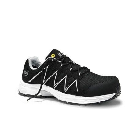 Batai ELTEN Speedy black-silver Low ESD S3, juodi 46